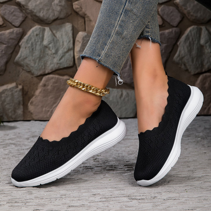 Dame Let Slip-On Strik-Sneaker Stilla
