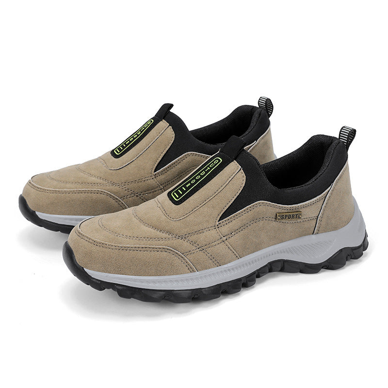 Dame Slip-On Sneakers med skridsikker gummisål og åndbart overmateriale Stilla