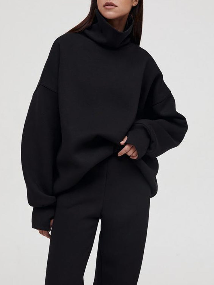 Kvinders hyggelige turtleneck sweater med oversized pasform Stilla