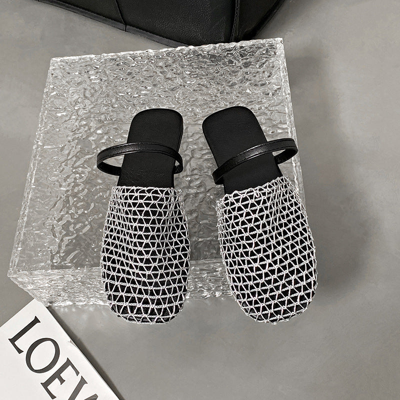 Dame Komfortable Net-sandaler med ergonomisk sål og moderne skæring Stilla