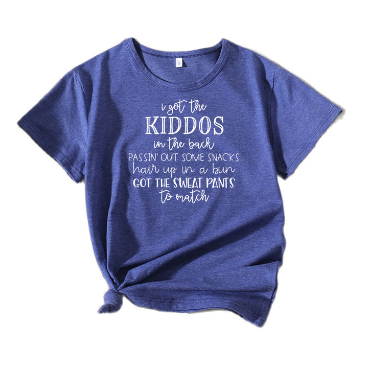 KVINDER CASUAL SJOV T-SHIRT Stilla