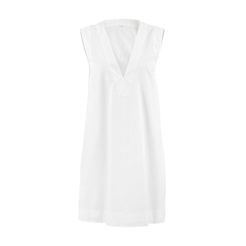 Dame åndbar bomuldsstofbluse Stilla