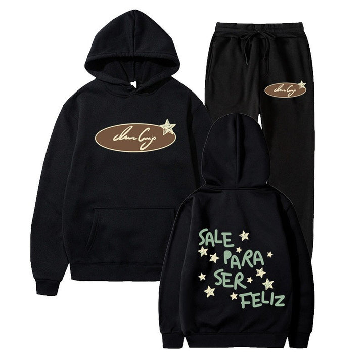 Kvinders hoodie sweatshirt med inspirerende tekst og afslappet pasform Skovae