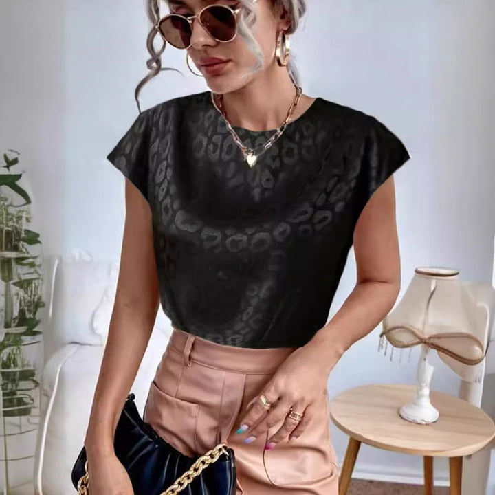Dame Elegant Dyremønster Overdel Skovae