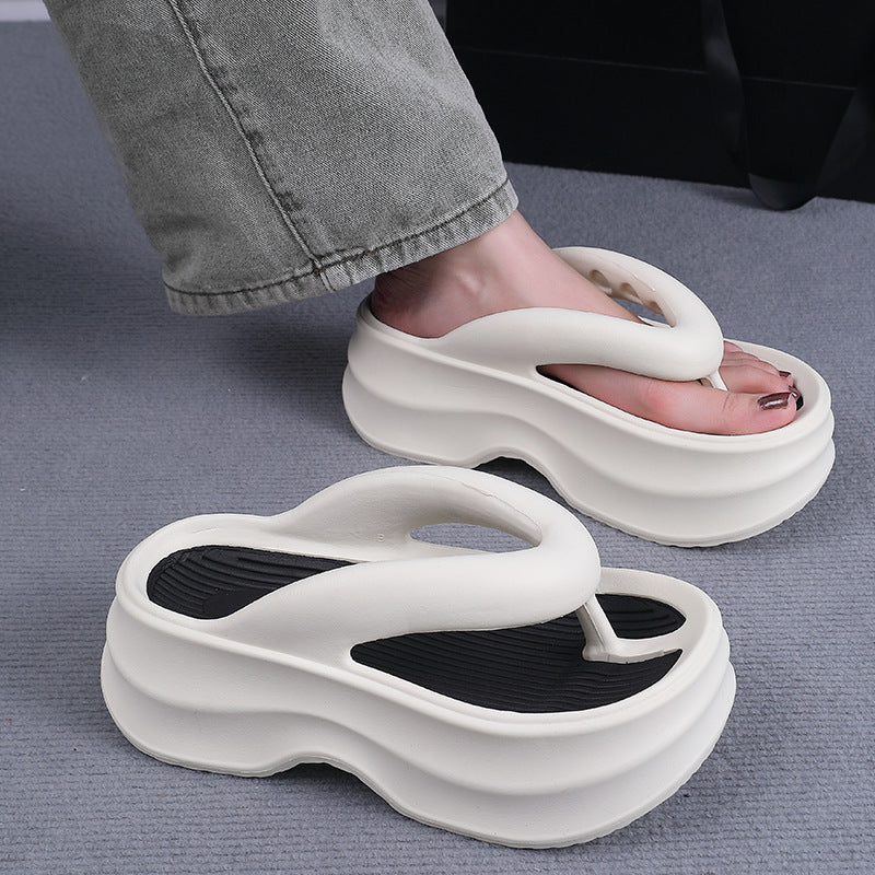 Dame ergonomiske komfort-sandaler med skridsikker sål og fleksibel fodseng Stilla