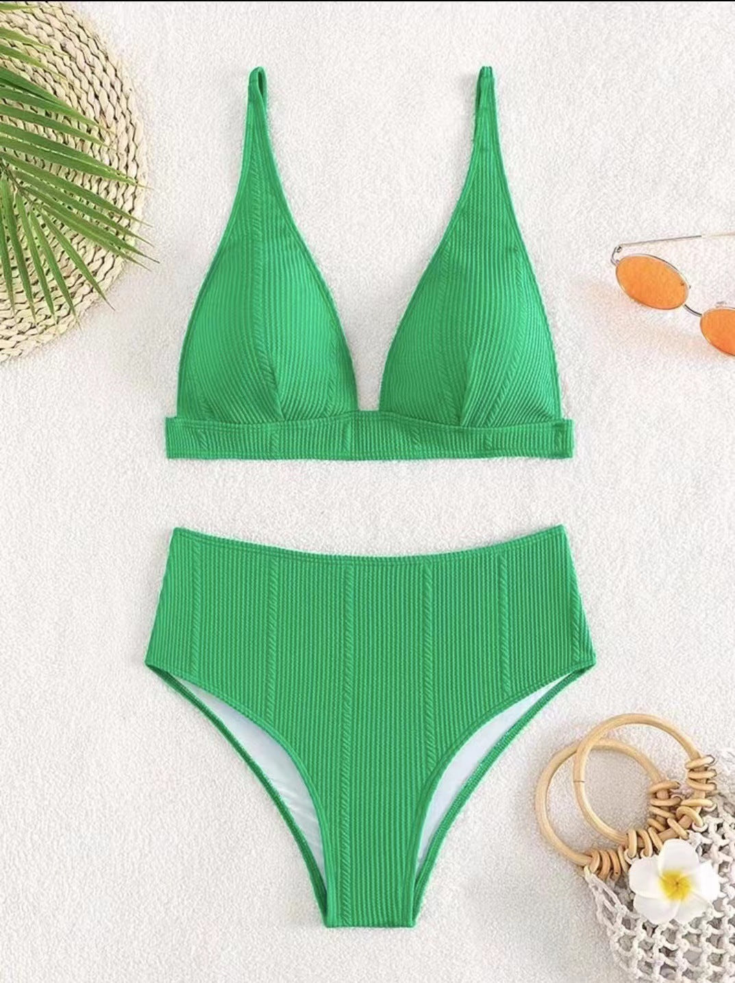 Dame Rip-High-Cut Bikini Set Stilla
