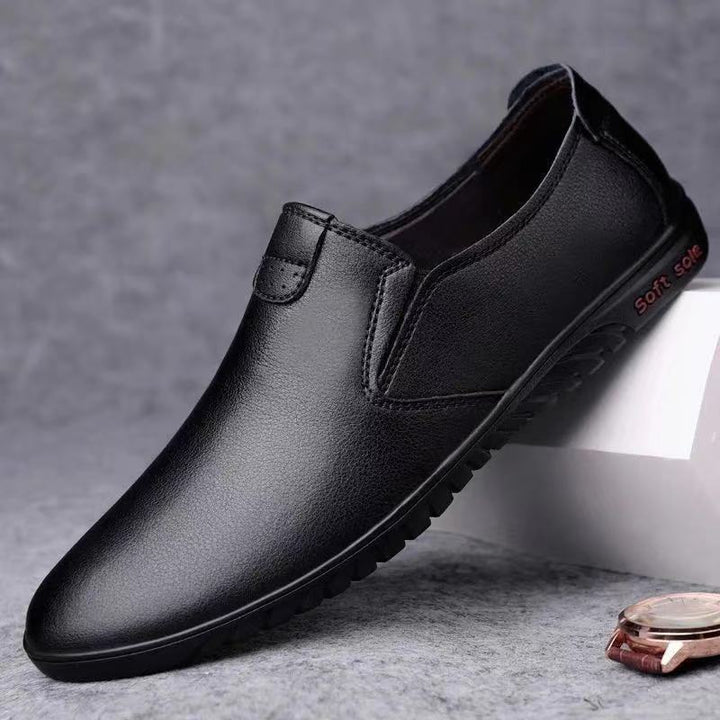 Herrer Slip-On Fritidslæder Slippers med blød sål Stilla