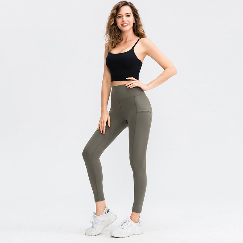 Stilla | Vest Med Brystpude Åndbar Fitness Camisole Top Til Kvinder