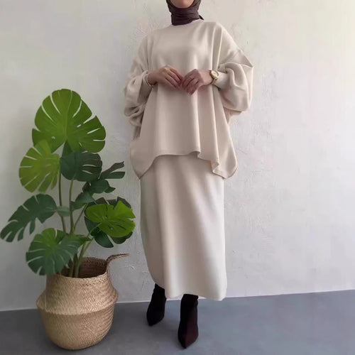 Kvinders afslappede maxi kjole med oversized snit og elegante detaljer Stilla