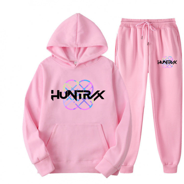 Dame tracksuit med moderne grafisk design og casual fit Skovae