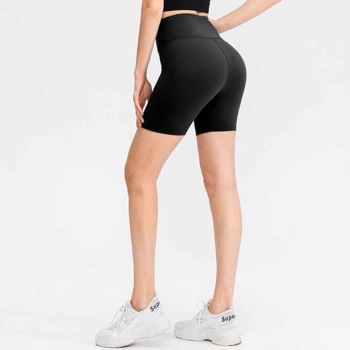 Stilla | Dobbelt Sidet Brocade Børstet Yoga Shorts Nude Følelse, Høj Talje, Hofte Løft Fitness Bukser