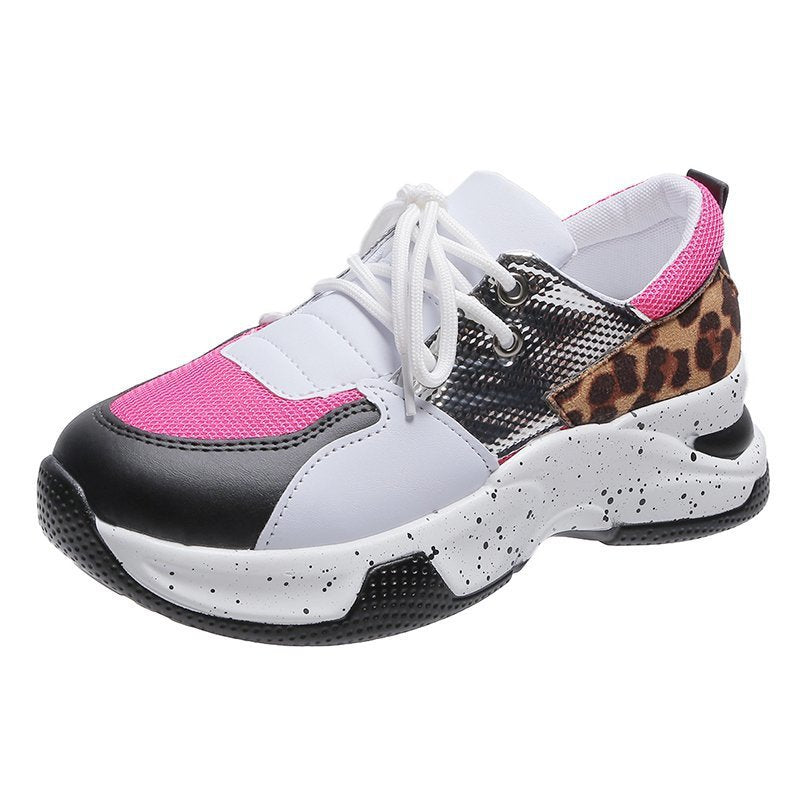 Dame Sporty Sneakers med innovativt fusionsdesign Stilla