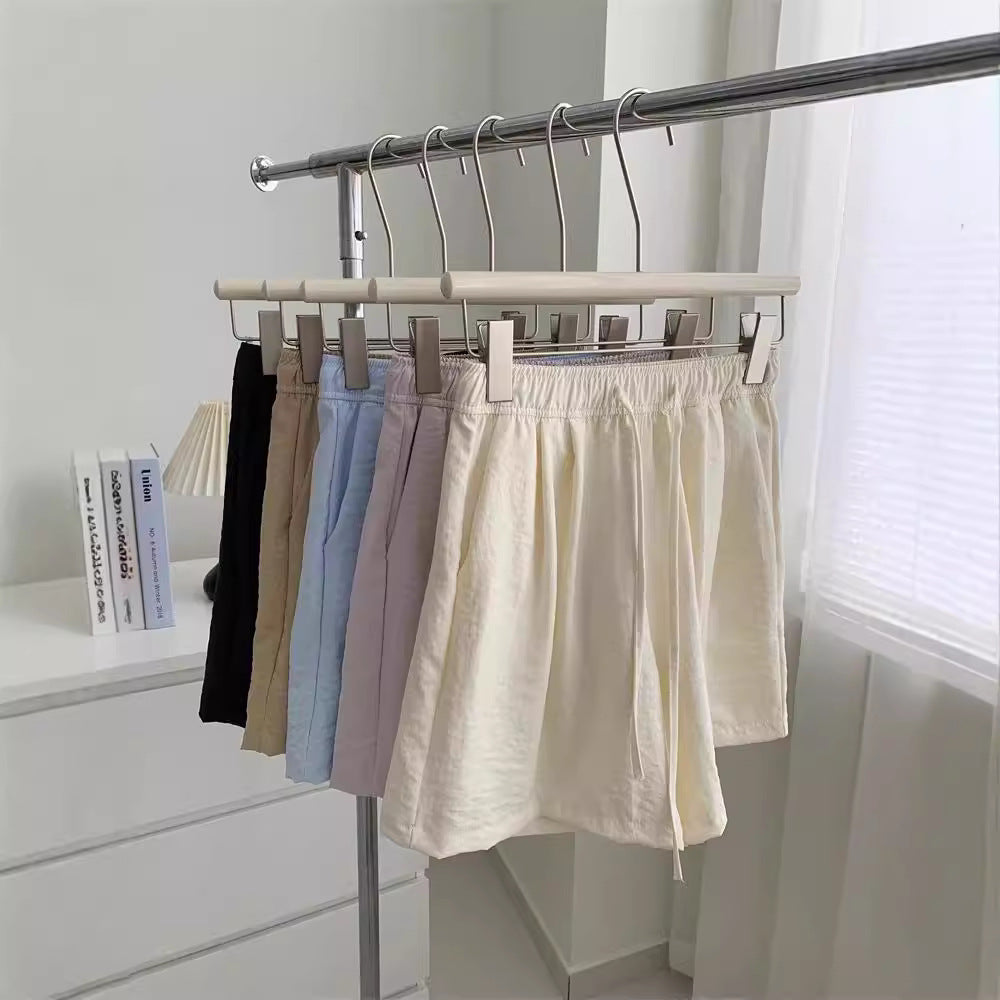 Femme Relaxed Fit Sommer Lounge Shorts med justerbar linning Stilla
