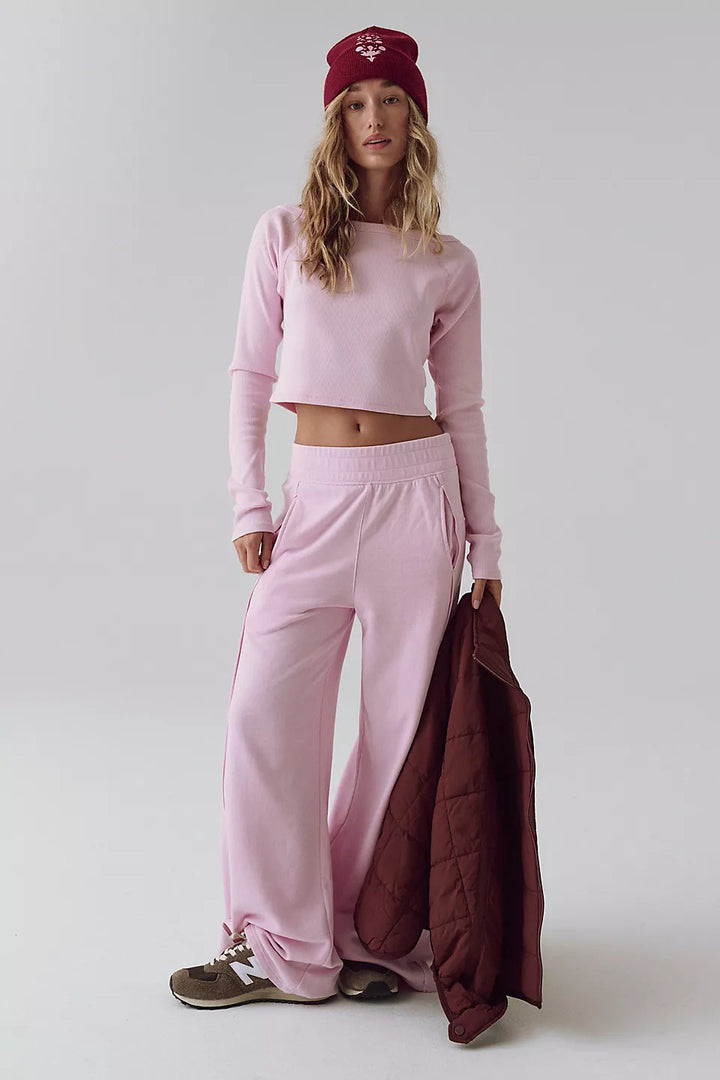Kvinders komfortable sports loungewear sæt i casual snit Skovae