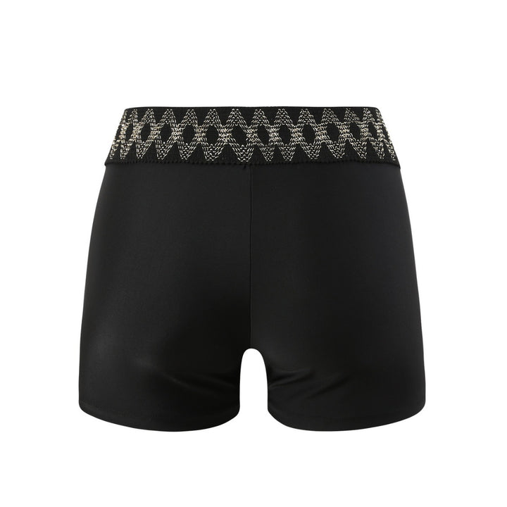 Dame Bade-shorts med glinsende elastisk bånd Stilla