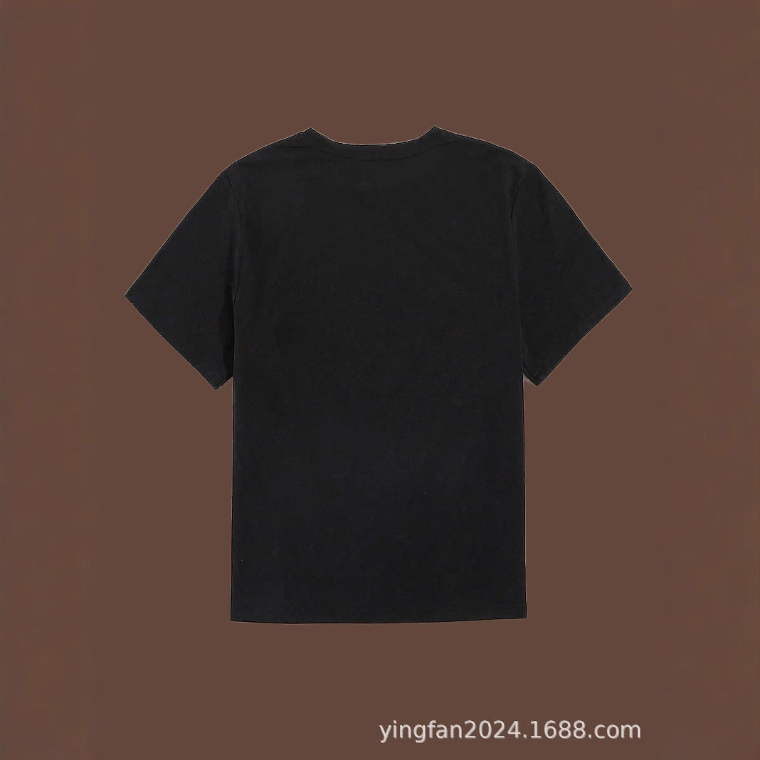 Dame Grafik Statement T-Shirt Stilla