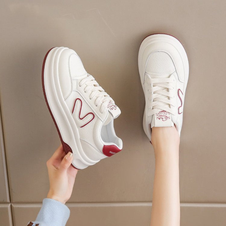 Dame Chunky Sneakers med åndbar overfladestruktur og komfortabel dæmpning Stilla