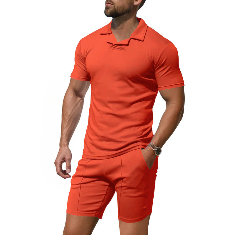 Herre Sports T-shirt og Shorts Sæt Stilla