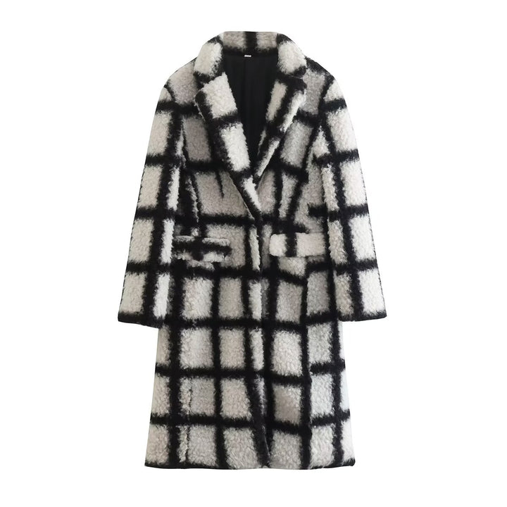 Dame Fleece Dobbeltbrystet Jakke Stilla
