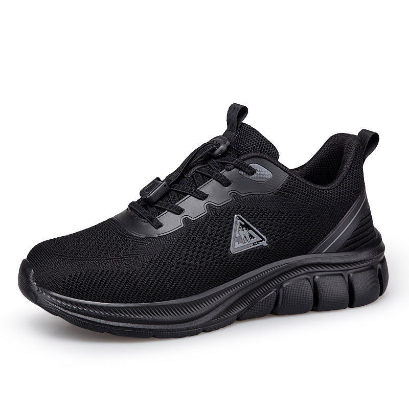 Dame nan lettere åndbar strik-gå-sneaker med hurtigtabelukning og ergonomisk EVA-dæmpning Skovae