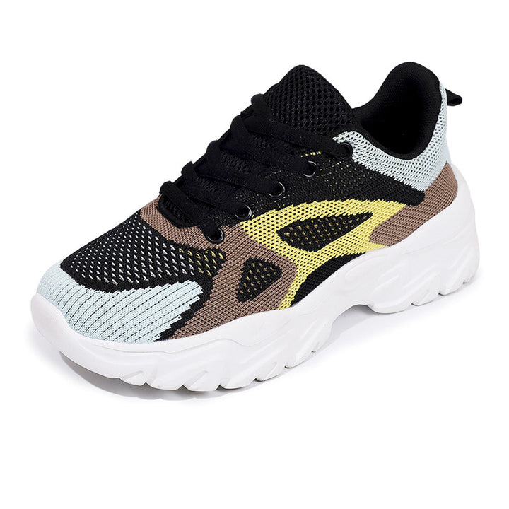 Herrer åndbare letvægts sport sneakers med unikt mesh-design Stilla