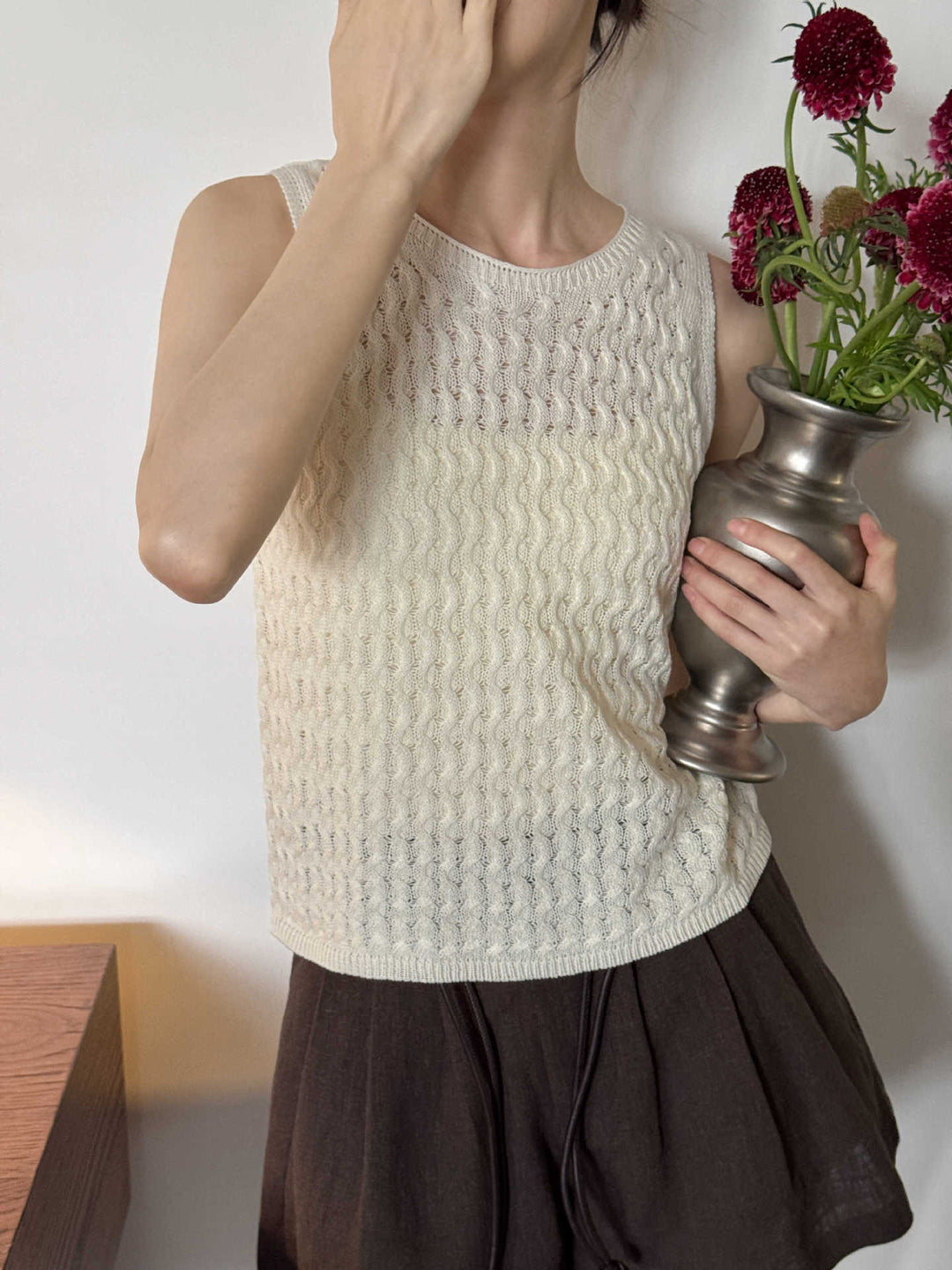 Dame sommerligt Maxikjole med tidløs chiffon-look og elegant flow Stilla
