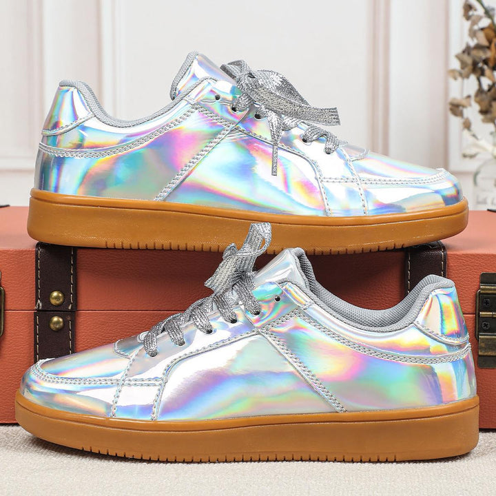 Dame Glitrende Sneakers Stilla