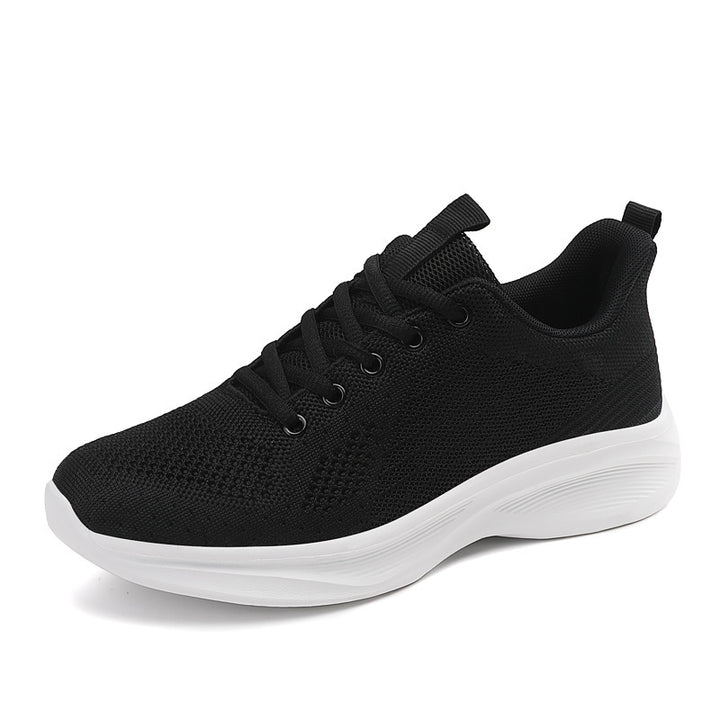 Herrer Åndbare Strik Performance Sneakers Stilla