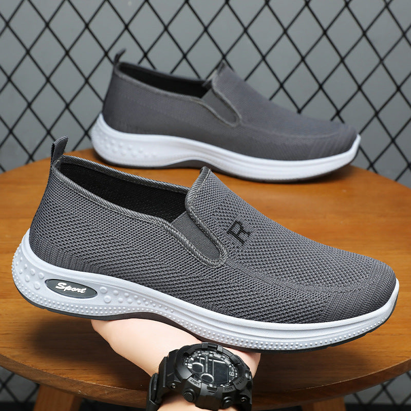 Dame Åndbare Slip-On Sneakers med skridsikker sål og elastisk indgang Stilla