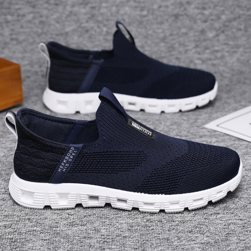 Dame Komfortable Slip-On Sneakers med åndbart strikmateriale Stilla