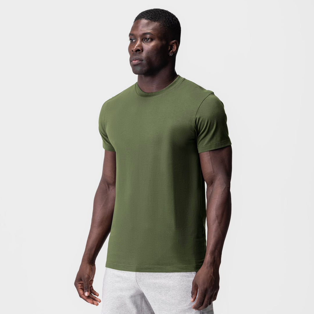 Herrer Basics T-Shirt i høj kvalitet bomuldsblanding Stilla