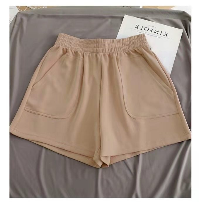 Dame behagelige sportshorts med elastisk talje og praktiske lommer Stilla