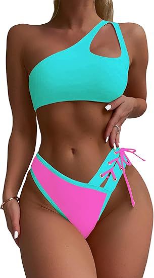 Damer Ensidet Bikini med trendy snit Skovae