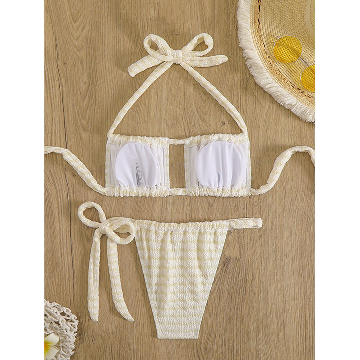 Dame Strappy Cut-Out Bikini Sæt Stilla
