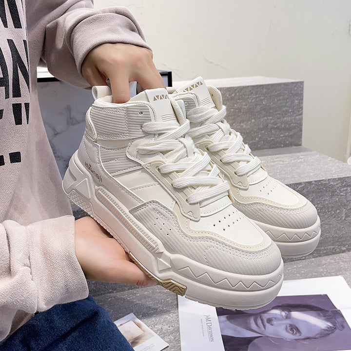 Damer Kvalitets Sneakers i sporty High-Top stil med åndbar overfladestruktur Stilla