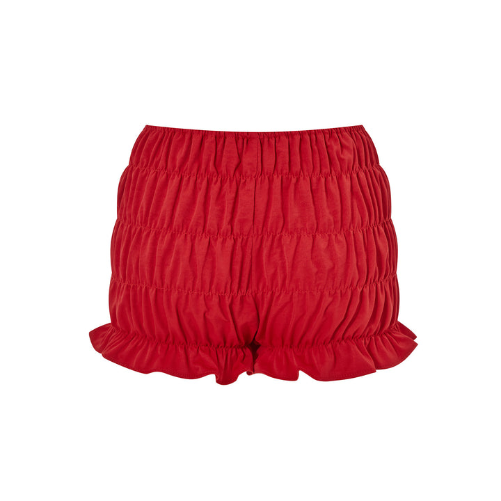 Dame Smock-Shorts med voluminøs pasform Skovae