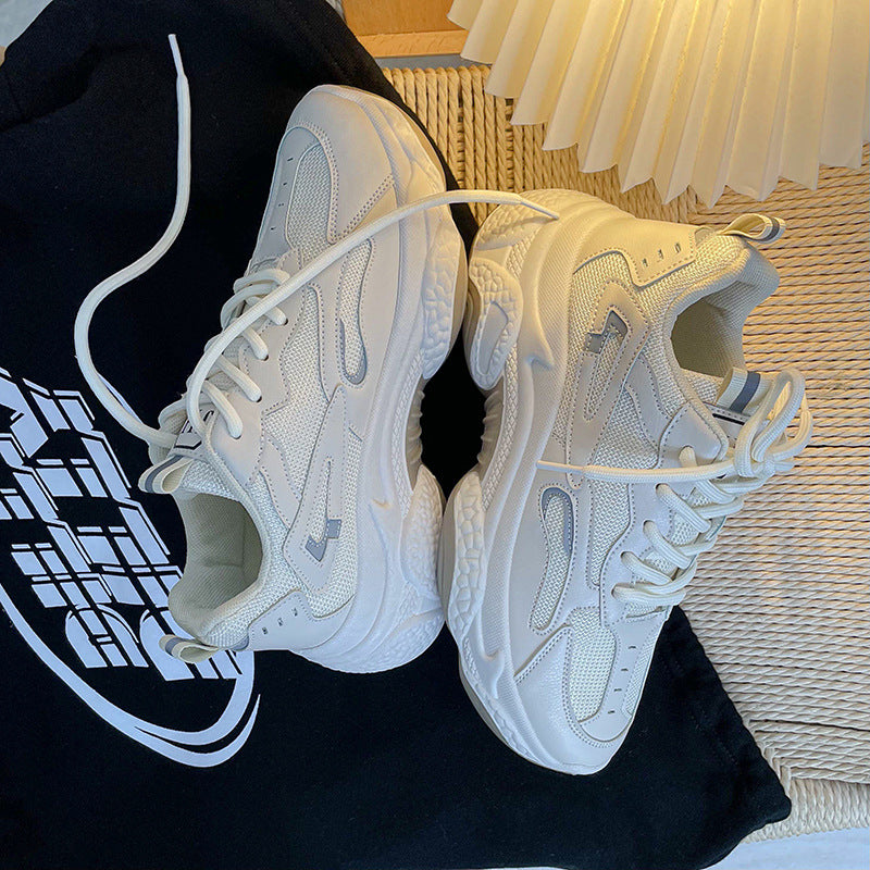 Dame Sporty sneakers med åndbart mesh-overflade og dæmpende sål Stilla