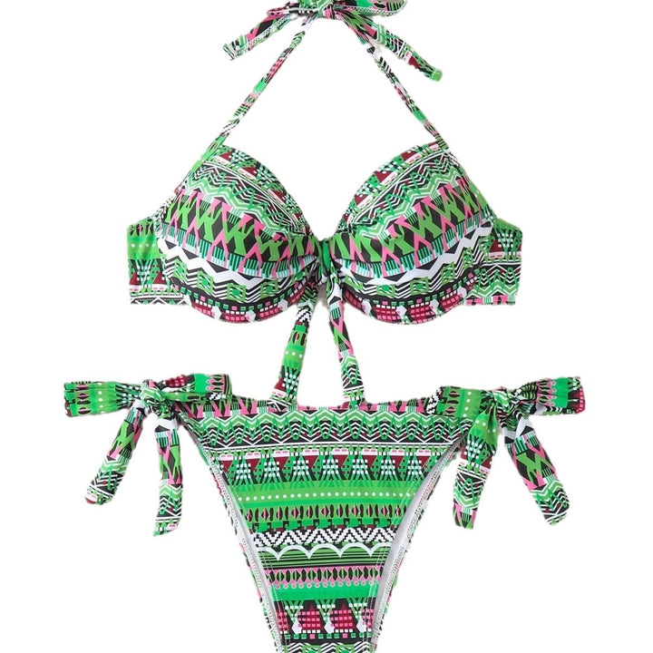 Dame Rynke Trekant-Bikini-Sæt Stilla 1750839506