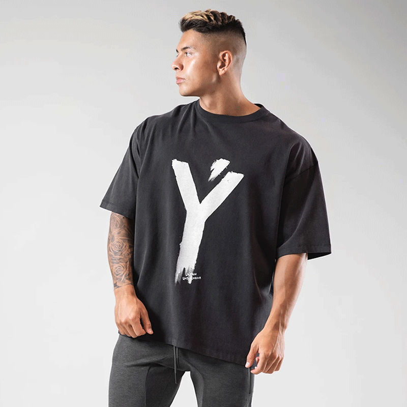 Herrer Oversize T-shirt Stilla