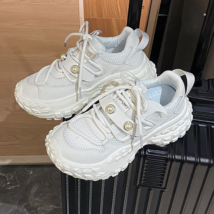 Dame Sporty Sneakers med slidstærk sål og innovativ snøresystem Stilla