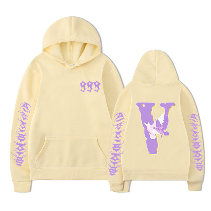 Kvinders hoodie sweatshirt med unikt design Skovae