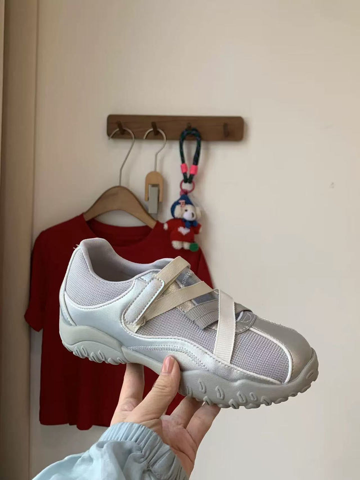 Dame Komfortable Outdoor-Sneakers med justerbare remme Stilla