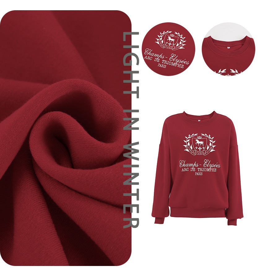 Dame Oversized Sweatshirt med ikonisk logo-design og komfortable materialer Stilla