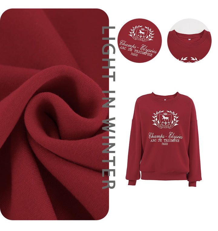 Dame Oversized Sweatshirt med ikonisk logo-design og komfortable materialer Stilla