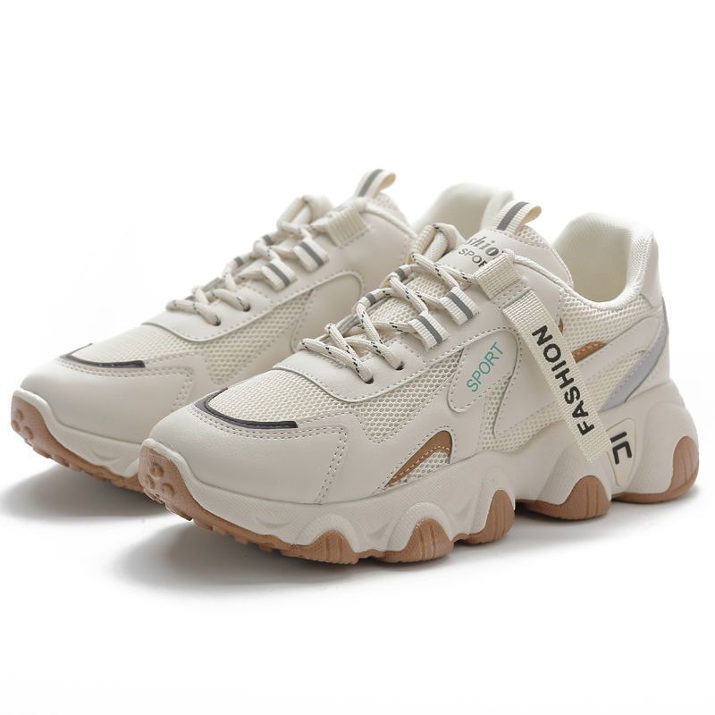 Damer Sporty Sneakers med åndbar mesh-konstruktion og stødabsorberende sål Stilla