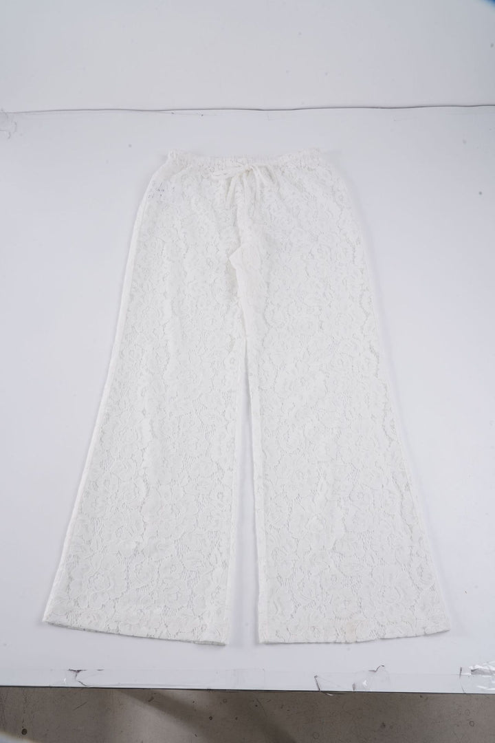 Damen elegante Spitzenhose Skovae