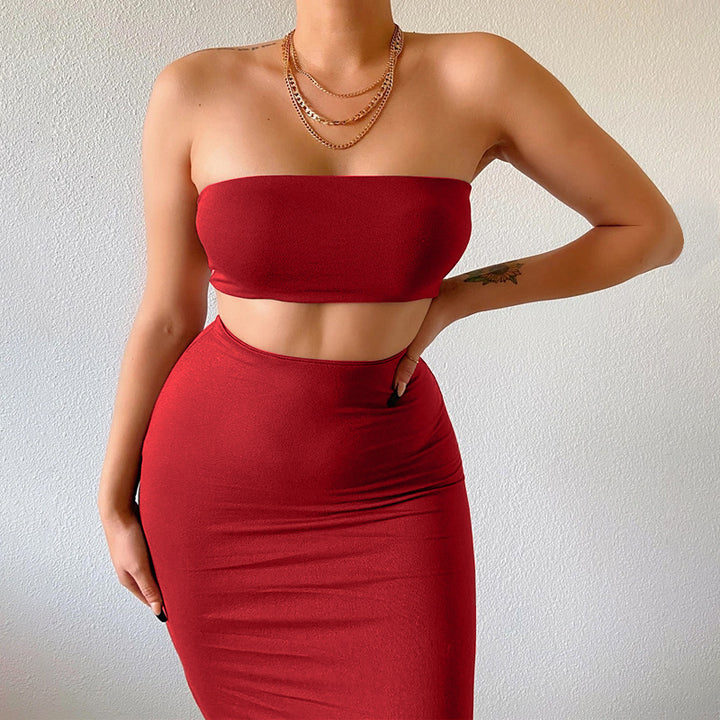 Dame Bandeau Top Skovae
