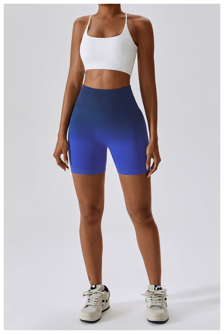 Stilla | Seamless Yoga Shorts Åndbare Slim Fit Sports Shorts Til Damer