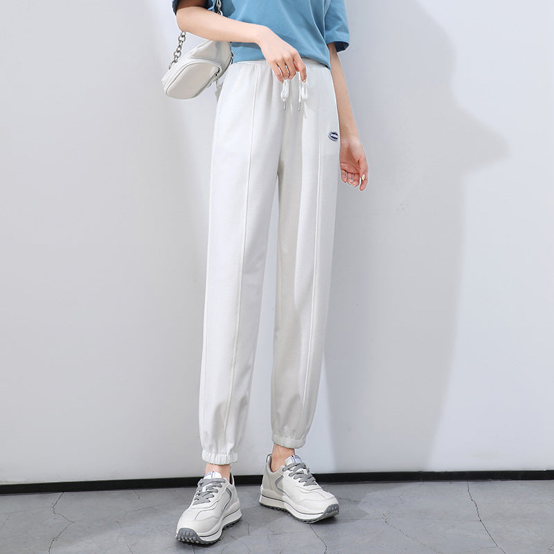 Dame fritids sweatpants i sporty snit med praktiske lommer Stilla
