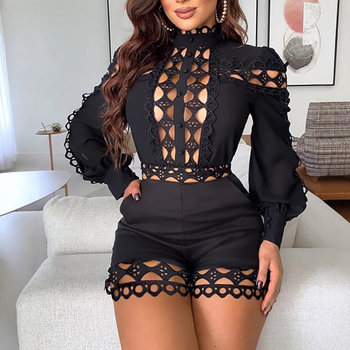Dame Elegant og legesyg kombination med off-shoulder-detaljer Stilla
